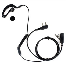 Clip-Ear Earpiece/Headset PTT Mic For Kenwood Radio TK-3107 TK-3118 TK-3130