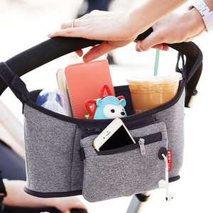 grey pram organiser