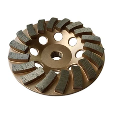 4.5" Concrete Grinding Cup Wheels 18 Diamond Abrasive Turbo Seg 5/8"-11 Arbor