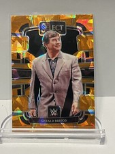2024 Panini Select WWE - Orange Cracked Ice Prizm #41 Gerald Brisco