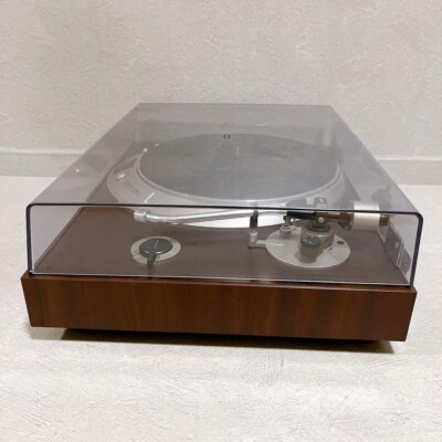Denon DP-1200 Direct Drive Turntable Record player Tested Used