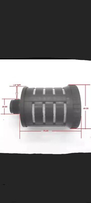 New Wilden Pump Plastic Muffler  (02-3510-99)