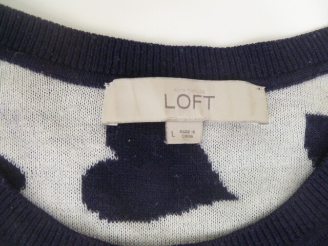 Loft Sweater Women Large - image 3