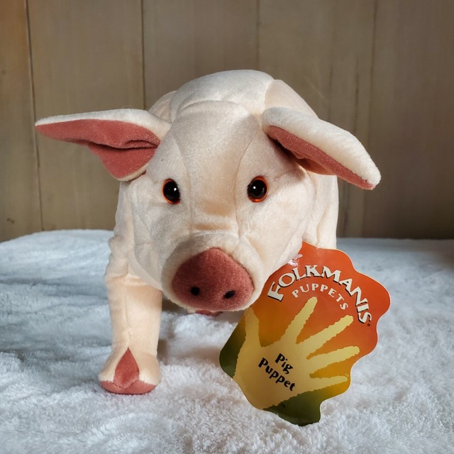 folkmanis pig puppet