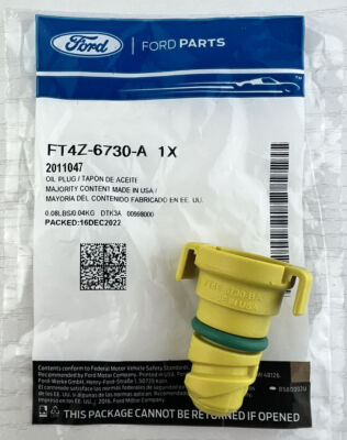 #ad #ad Brand New Genuine OEM Ford Drain Plug FT4Z6730A 2015 2020 F 150 2.7L V6 Oil Pan $19.74