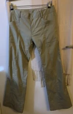 Women’s Taupe Pants Made In Paris By Michel Klein. Size M / 38EU Light Fast Dry