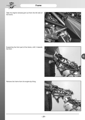 MV Agusta Service Chassis Manual 2014 RIVALE 800 - Picture 10 of 12