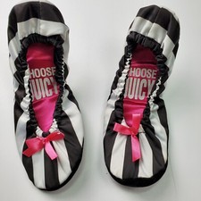 Juicy Couture Woman s Booties Socks Slippers Loafers Size 7.5 Pink Soft