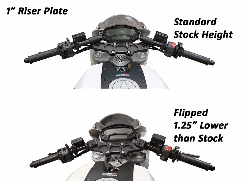 DUCATI MONSTER 696 / 796 / 1100 MONSTER WOODCRAFT 1.5