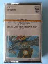 SCHUBERT QUINTETTO E LEIDER "LA TROTA" MC TAPE PHILIPS 7323028 ITALIA NUOVA SIGI