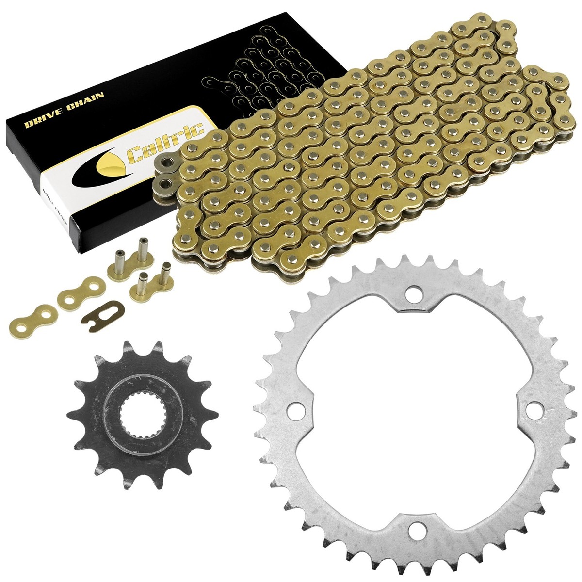 Blue Drive Chain Sprockets 520-120 122 Links 1987 1988 Blue Drive