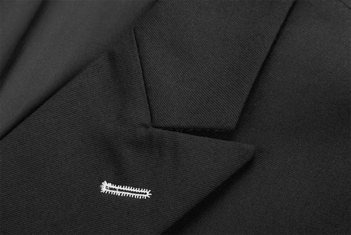 Men's Double Breasted Wedding Suit Blazer Jacket Pants Slim Fit Tuxedos 2PCS New - Picture 17 of 26