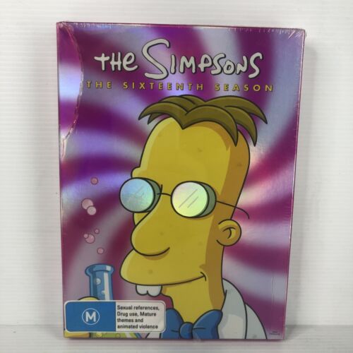 THE SIMPSONS: The Complete Season 16 DVD TV SERIES 4-DISCS BOX SET Brand New R4 - Picture 1 of 6