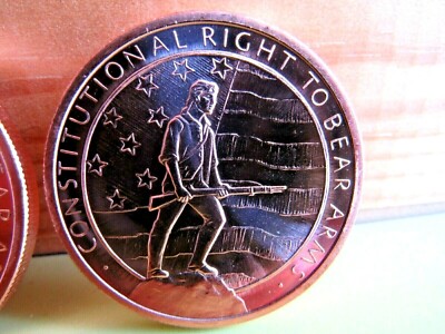 2nd Amendment 1 oz .999 Copper Round (Golden State Mint)