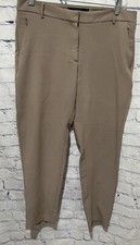 Vero Moda Tan Khaki Zipper Pocket Women s Trousers Size Large