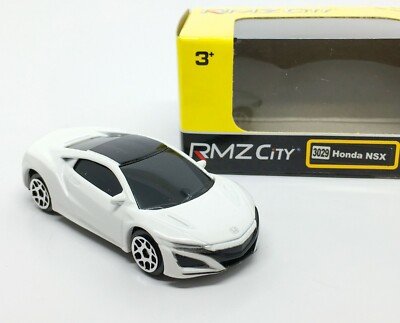 Honda NSX White RMZ City Metal 1/64 (3