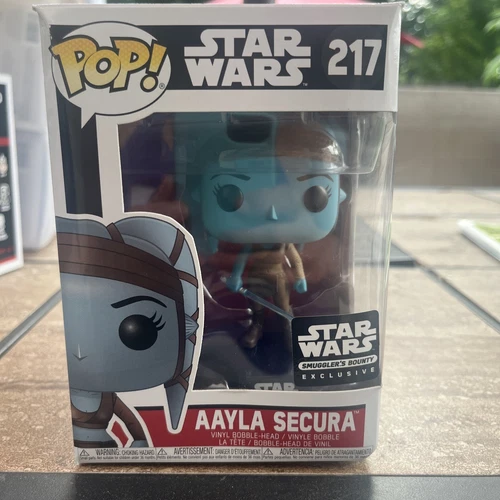 Funko Pop Star Wars #217 Aayla Secura Smuggler's Bounty Exclusive