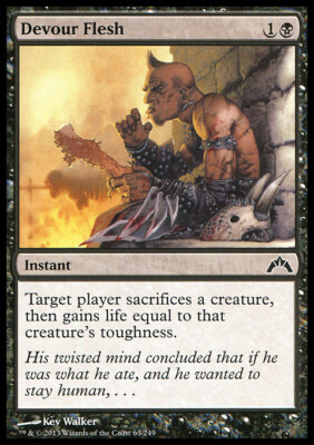 Magic the Gathering MTG Devour Flesh (63) Gatecrash NM | eBay Magic the Gathering MTG Devour Flesh (63) Gatecrash NM | eBay