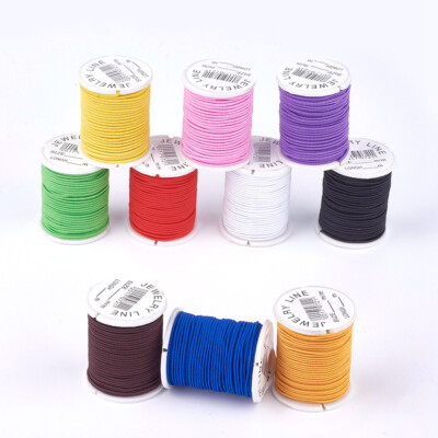 10 roll Jewelry Elastic Fibre Cord Crafting Thread Stretch Bracelet