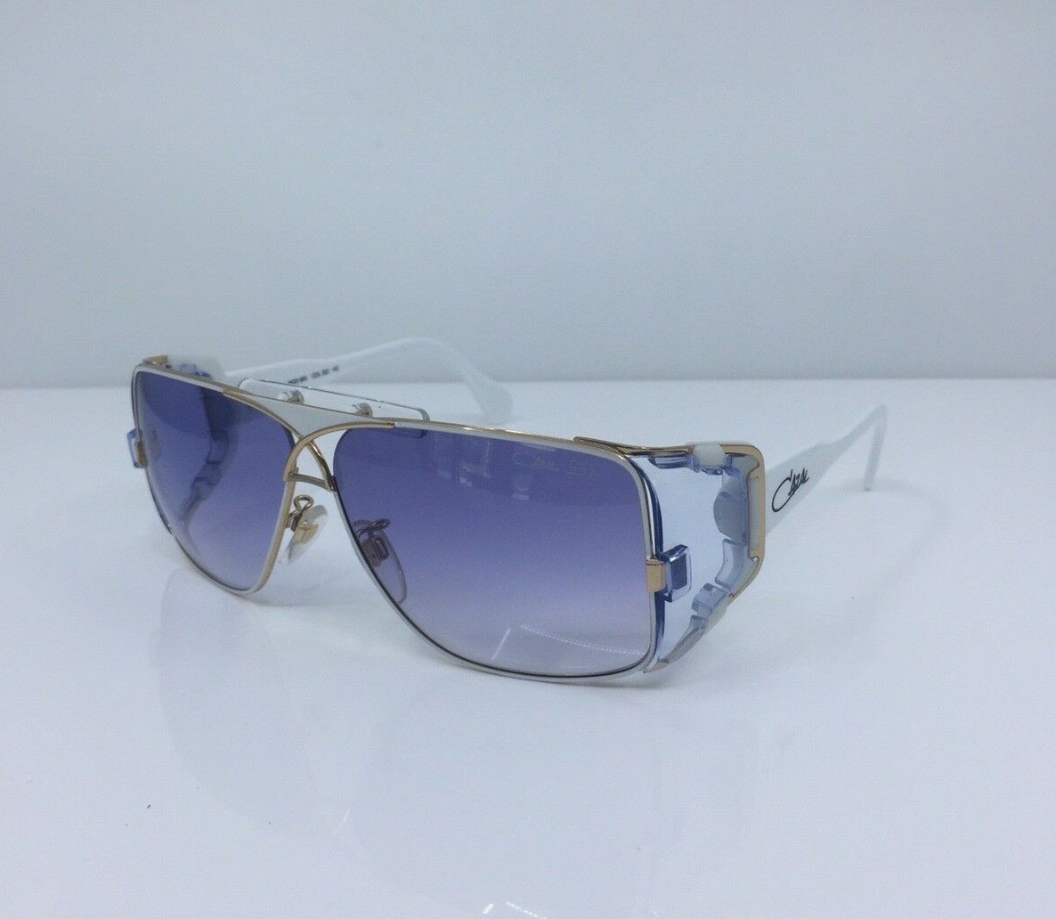 New Cazal 955 Sunglasses - M. 955 Col. 332 White & Gold 63-11