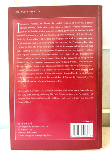 THE PRIESTESS OF ISIS EDOUARD SCHURE F. ROTHWELL 2004 PAPERBACK - Picture 2 of 5