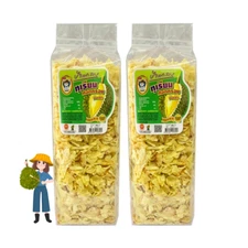 2 x Thai Durian Fried Chips Fruits Durian Monthong Family Snack Tasty 500g