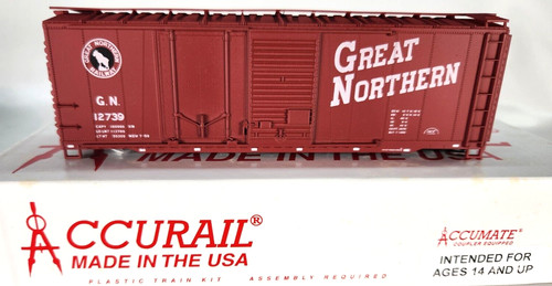Combo puerta caja coche escala HO Accurail 40' Great Nothern #3801 | Zustand: New