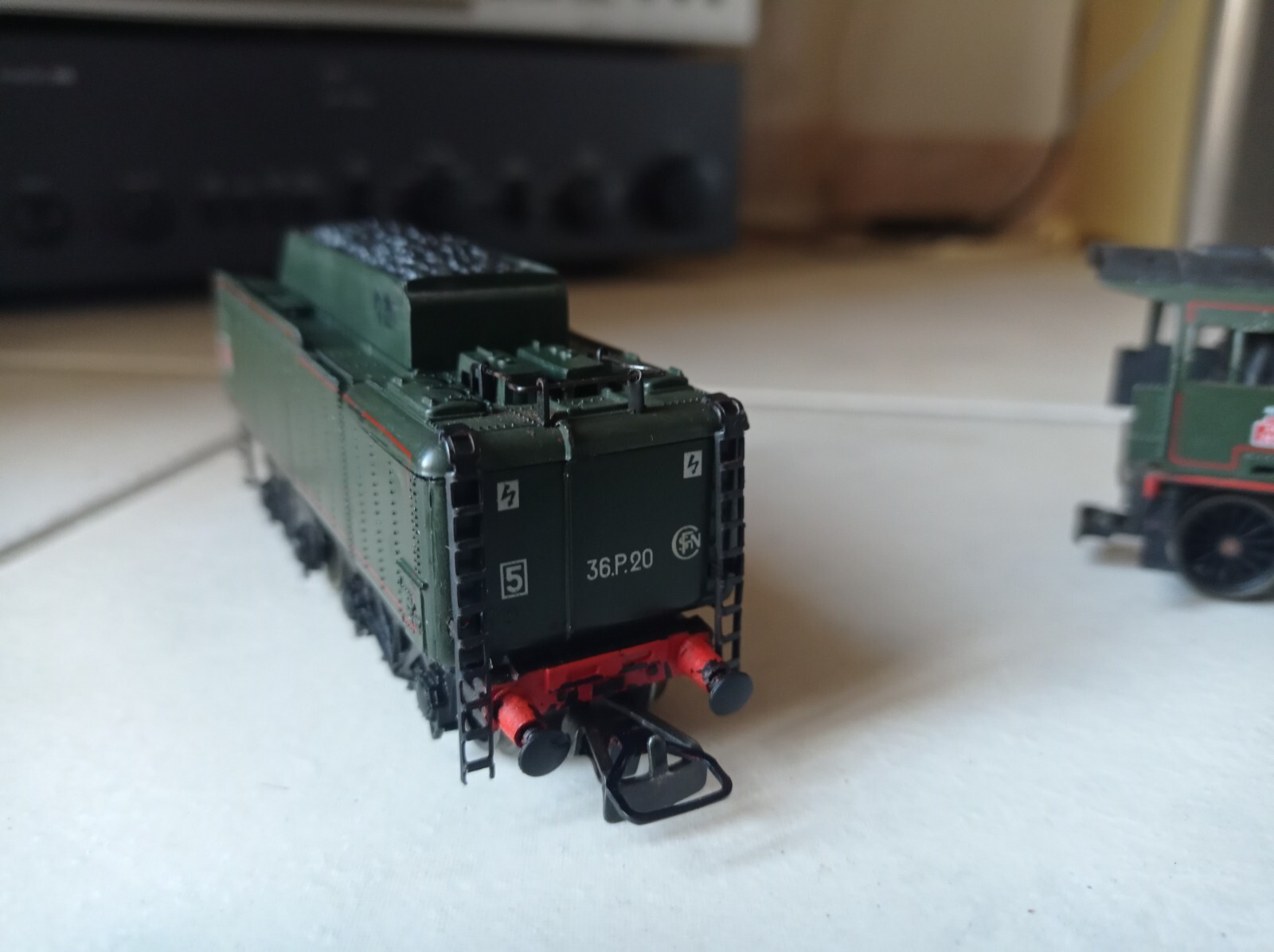 Locomotive vapeur 141 R 44 SNCF digitale son - ép III - HO 1/87 - JOUEF