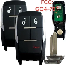 2 For 2019 2020 2021 Dodge RAM 2500 3500 4500 5500 Smart Key Remote Fob 68375455
