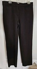 Talbots Signature Black Pants Womens Size 10 Business Casual Comfort