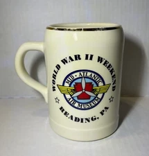 Vintage Mid Atlantic Air Museum "World War II Weekend" Mug Made In USA