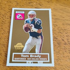 Fútbol americano Topps 2005 50 años #6 de 22 Tom Brady Patriots