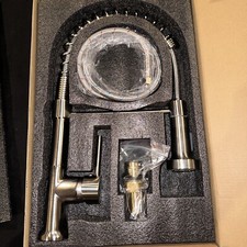 Gimili Kitchen Faucet Pull Down New In Open Box silver