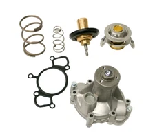 Thermostat w/ Water Pump for JAGUAR S-Type Super V8 Vanden Plas XJR XK XKR XJ8