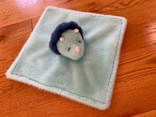 Parents Choice Light Blue Triceratops Dinosaur Plush Baby Security Blanket Lovey