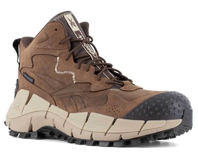 Reebok Work Men's Zig Kinetica Edge II Composite Toe WP SR EH Brown