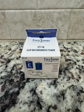 Tiny Tuner CT-10 Clip-On Chromatic Tuner For Guitar, Bass, Uke New Wow Fast Ship