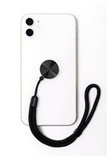 MOXYO: Zigi Band - Black Anodized Universal Cell Phone Lanyard and Wrist Strap