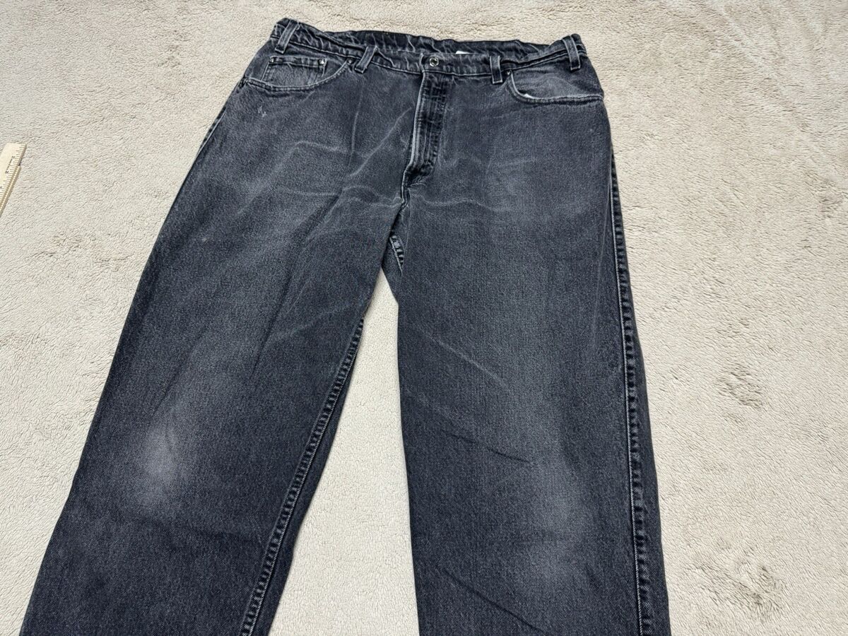Vintage Levis 545 Jeans Mens 38x36 Black Loose Fit Straight Vintage Levis 545 Jeans Mens 38x36 Black Loose Fit Straight