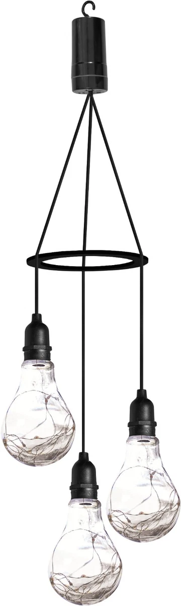 Luxform Lighting Battery Apollo 3 Drop Pendant LED Multi Coloured LED Lights