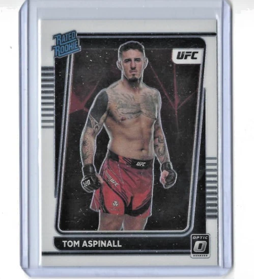 2022 Donruss Optic UFC Tom Aspinall Rated Rookie RC #120