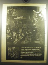 1975 Tom Scott and the L.A. Express Tom Cat Album Advertisement