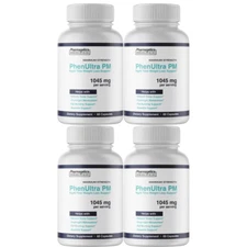 Phen Ultra PM - Night Time Weight Loss Support, 4 Pack 