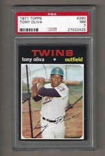 Top Tony Oliva Cards to Collect 26
