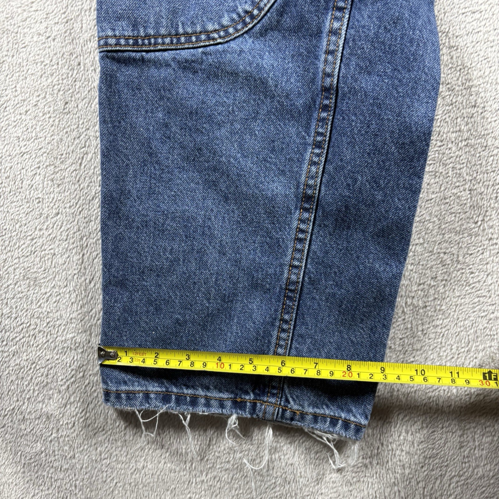 BDG Carpenter Double Knee Women's Size 27 Blue Jeans Y2K Paint Distress #1A