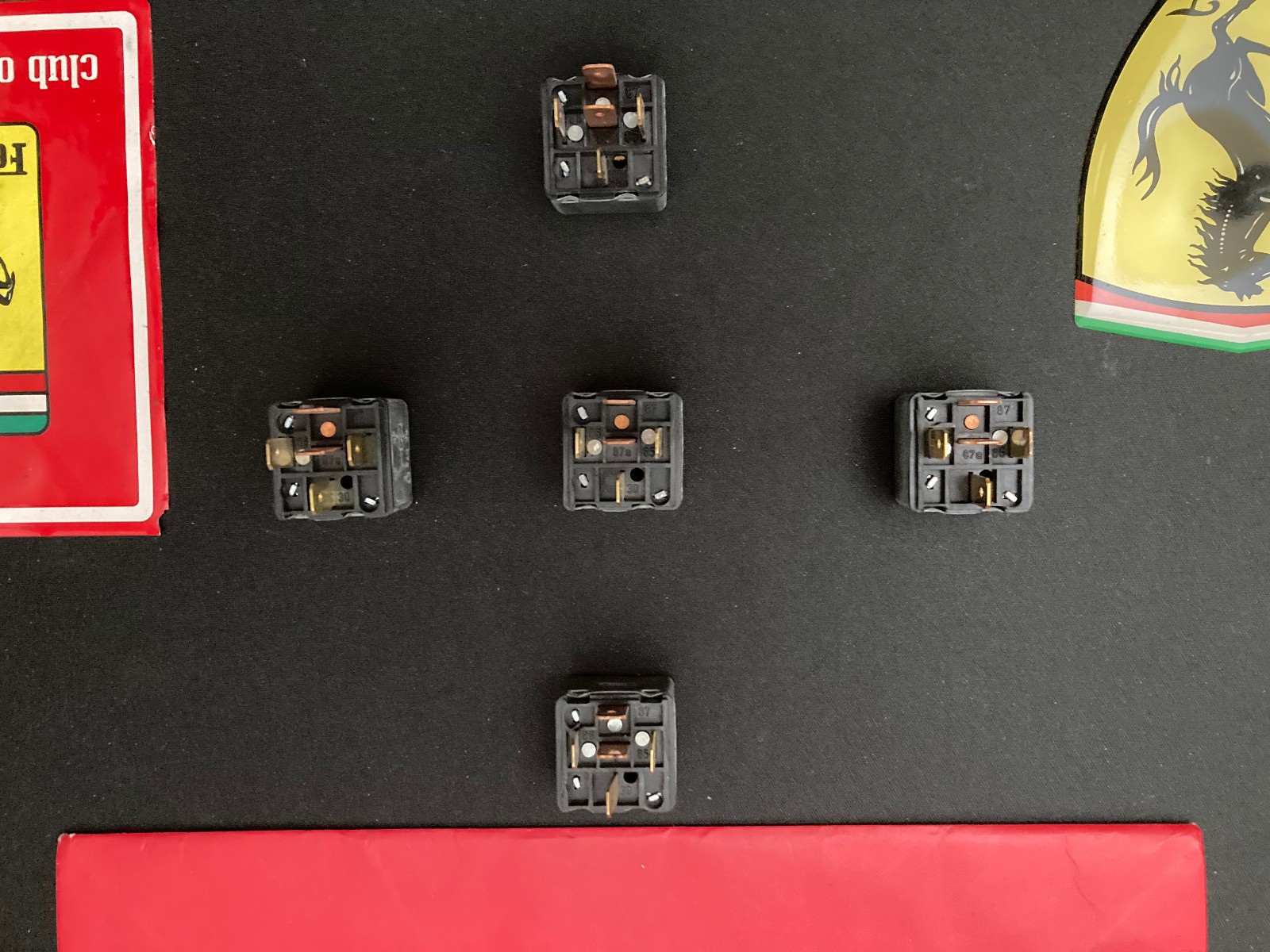 308-Gts-328-Gts- Mondale- Ferrari Bosch Combination Relays X (5) is Oem Part.