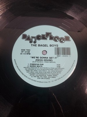 The Bagel Boys We're Gonna Get It Hava House 12'' Vinyl 1989 Freestyle House DF12