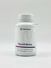 Bright Naturals Thyroid Renew (60 Capsules) Adrenal Support Supplement New