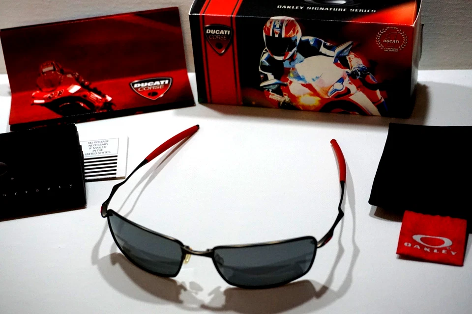 Oakley Ducati Square Whisker Titan Moto GP Signature Series Limited Edition - Bild 3 von 4