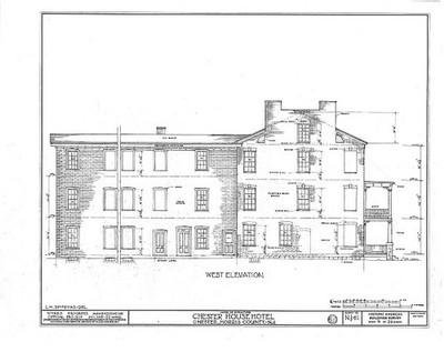 Chester House Hotel,Chester,Morris County,NJ,New Jersey,HABS,Building Survey,12